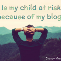 Is my child at risk because of my blog?